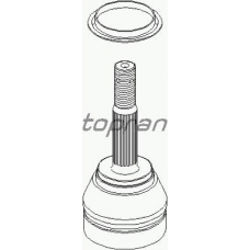 200 523 TOPRAN Шарнир, приводной вал