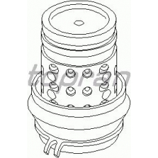 103 020 TOPRAN Подвеска, двигатель