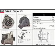 DRA4158 DELCO REMY Генератор