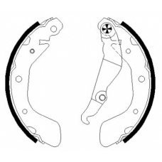 8DB 355 022-141 HELLA PAGID Комплект тормозных колодок