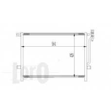 004-016-0008 LORO Конденсатор, кондиционер