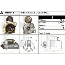 910114 EDR Стартер
