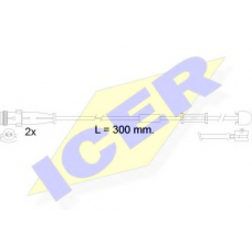 610504 E C ICER Сигнализатор, износ тормозных колодок