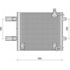 350203290000 MAGNETI MARELLI Конденсатор, кондиционер