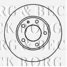 BBD4362 BORG & BECK Тормозной диск