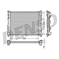 DRM23079 DENSO Радиатор, охлаждение двигателя