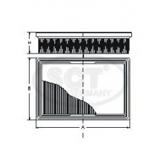 SB 2250 SCT Воздушный фильтр