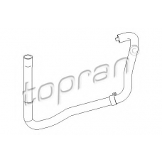 721 822 TOPRAN Шланг радиатора