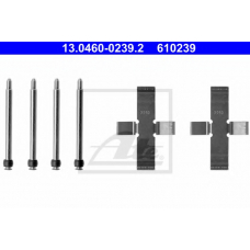 13.0460-0239.2 ATE Комплектующие, колодки дискового тормоза