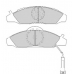 FD6792A NECTO Комплект тормозных колодок, дисковый тормоз