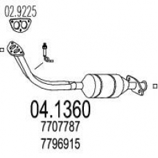 04.1360 MTS Катализатор