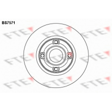 BS7571 FTE Тормозной диск