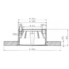 BDC3585 QUINTON HAZELL Тормозной диск