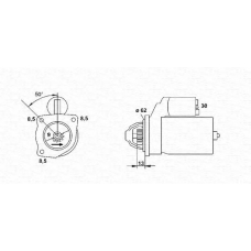 943201005010 MAGNETI MARELLI Стартер