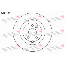 BS7126B FTE Тормозной диск