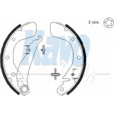 BS-1400 KAVO PARTS Комплект тормозных колодок