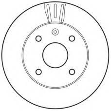 562662BC BENDIX Тормозной диск