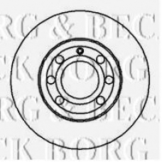 BBD4242 BORG & BECK Тормозной диск