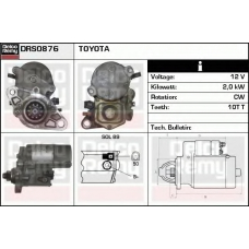DRS0876 DELCO REMY Стартер