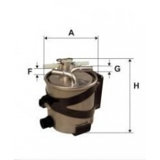 XN406 UNIFLUX FILTERS Топливный фильтр