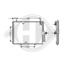 8161300 DIEDERICHS Конденсатор, кондиционер