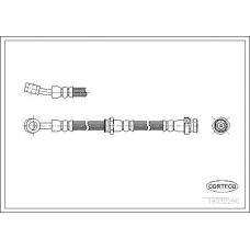19032290 CORTECO Тормозной шланг