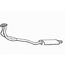 616391 FONOS Средний глушитель выхлопных газов