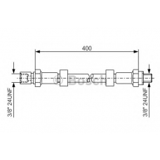 1 987 476 146 BOSCH Тормозной шланг