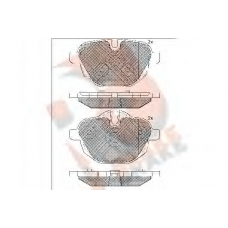 RB2004 R BRAKE Комплект тормозных колодок, дисковый тормоз
