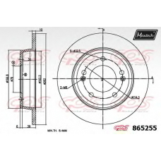 865255.6980 MAXTECH Тормозной диск