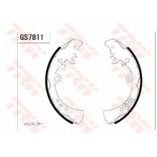 GS7811 TRW Комплект тормозных колодок