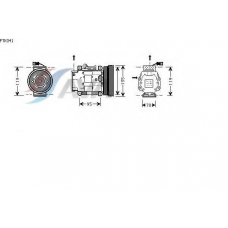 FTK041 AVA Компрессор, кондиционер