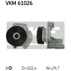 VKM 61026 SKF Натяжной ролик, поликлиновой  ремень