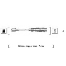 941455010942 MAGNETI MARELLI Комплект проводов зажигания