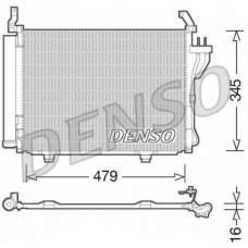 DCN41002 DENSO Конденсатор, кондиционер