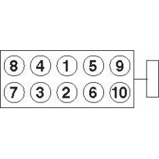 22-51109B GOETZE Комплект болтов головки цилидра