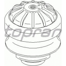 400 022 TOPRAN Подвеска, двигатель