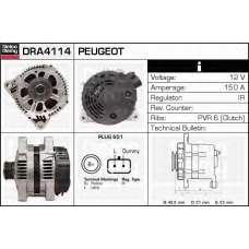 DRA4114 DELCO REMY Генератор