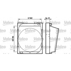 811064 VALEO Радиатор, охлаждение двигателя