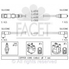 4.9933 FACET Комплект проводов зажигания