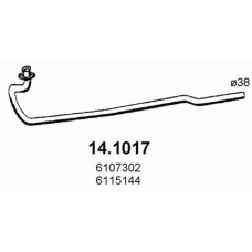 14.1017 ASSO Труба выхлопного газа