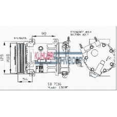 8400201 KUHLER SCHNEIDER Компрессор, кондиционер