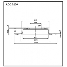 ADC 0236 Allied Nippon Гидравлические цилиндры