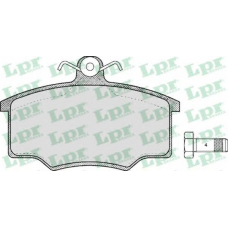 05P187 LPR Комплект тормозных колодок, дисковый тормоз
