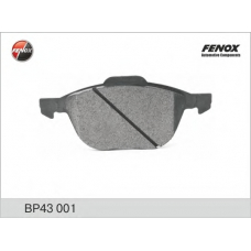 BP43001 FENOX Комплект тормозных колодок, дисковый тормоз