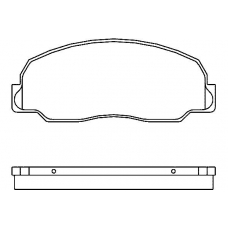 21243 138  0 4 T4047 TEXTAR Колодки тормозные