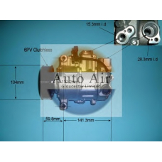 14-9703P AUTO AIR GLOUCESTER Компрессор, кондиционер