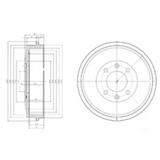 BF169 DELPHI Тормозной барабан
