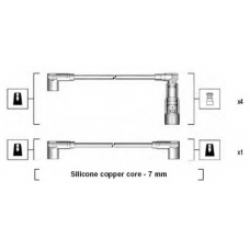 941045200508 MAGNETI MARELLI Комплект проводов зажигания