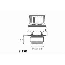 8.170.01 BEHR Термовыключатель, вентилятор радиатора